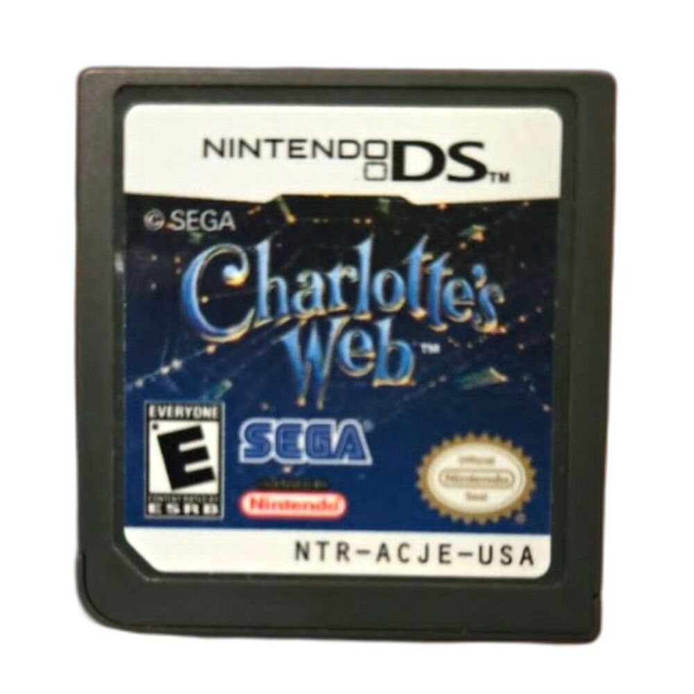 Charlotte's Web Nintendo DS 3DS (Cartridge Only) Tested